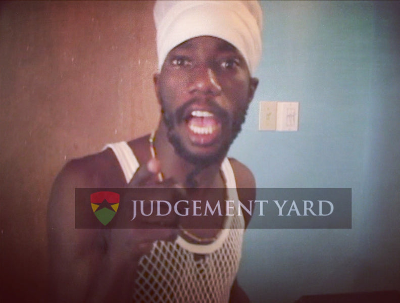 Sizzla Demonstrates How To Put On a Turban Wrap In His Bedroom in Judgement Yard